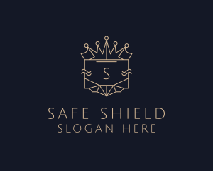 Royal Crown Shield  logo design