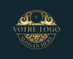  Luxury Ornamental Crest Logo