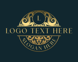  Luxury Ornamental Crest Logo