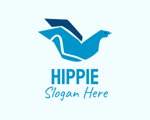 Blue Flying Pigeon  Logo