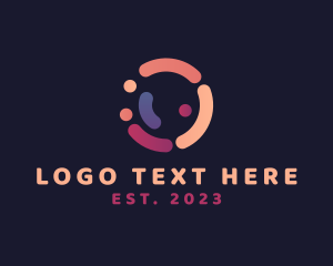 Customer Service - Circular Orbit Tech logo design