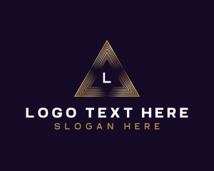 Enterprise - Triangle Finance Consultant logo design