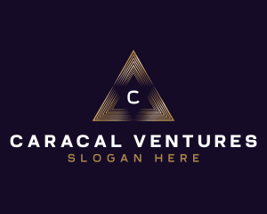 Triangle Finance Consultant logo design