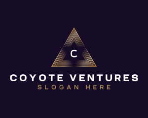 Triangle Finance Consultant logo design