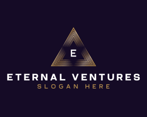 Triangle Finance Consultant logo design