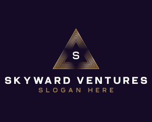 Triangle Finance Consultant logo design