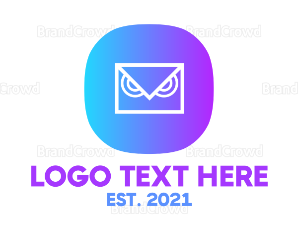 Messaging Owl App Logo