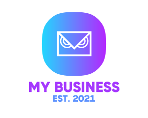 Messaging Owl App logo design
