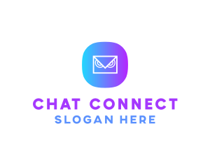 Messaging - Messaging Owl App logo design