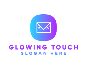 Messaging Owl App logo design