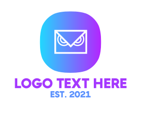 App - Messaging Owl App logo design