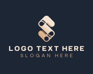 Letter S - Media Tech Startup Letter S logo design