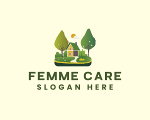 Gardening Lawn Care logo design