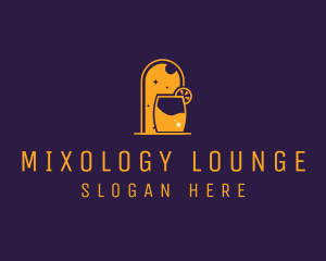 Cocktail - Orange Cocktail Bar logo design