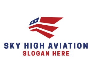 American Aviation Wings logo design