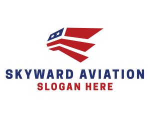 American Aviation Wings logo design