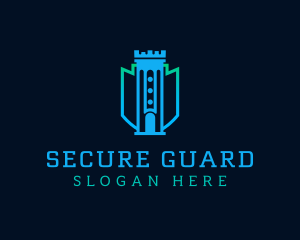 Tower Shield Security logo design