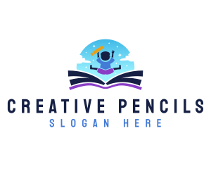 Kid Book Publishing logo design