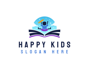 Kid Book Publishing logo design