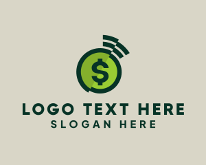 Money - Dollar Currency Money Exchange logo design