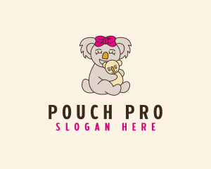 Mother Koala Toy  logo design