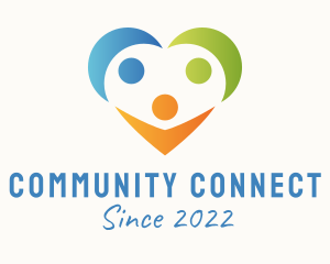 Community Heart Charity  logo design