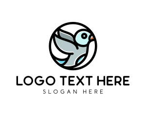Flying Animal Bird  Logo