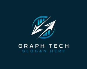 Graph - Growth Investment Graph logo design