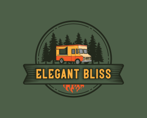 Forest Camper Van Logo