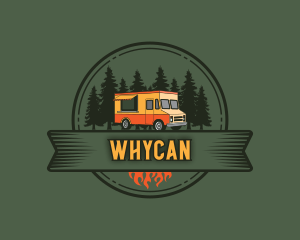 Forest Camper Van Logo