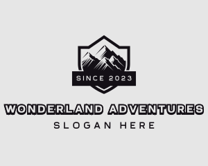 Mountain Peak Hiking logo design