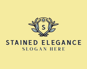 Floral Ornament Leaves logo design