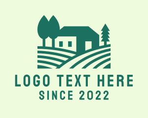 Realtor - Nature Farm House logo design