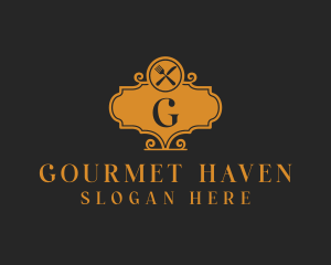 Fine Dining Buffet Restaurant logo design