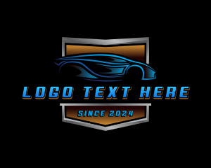 Motor - Automotive Racing Car logo design