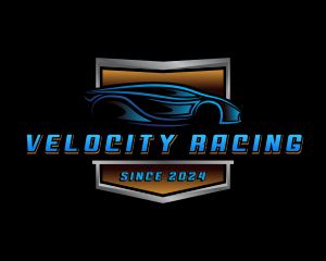 Automotive Racing Car logo design