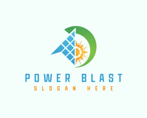 Natural Electric Power logo design