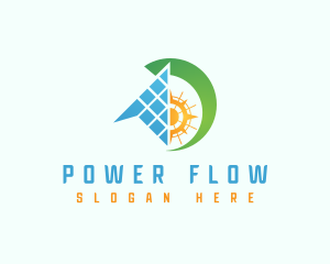 Natural Electric Power logo design