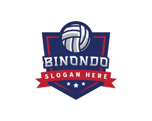 Volleyball - Volleyball Sports Tournament logo design