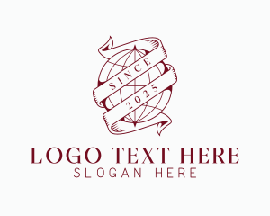 Navigation - Globe World Navigation logo design