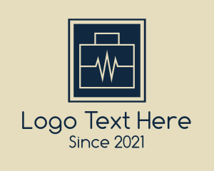 Suitcase - Paramedic Lifeline Medical Kit logo design