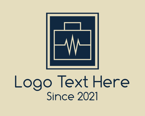 Hospital - Paramedic Lifeline Medical Kit logo design