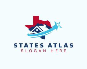 Texas House Realty logo design