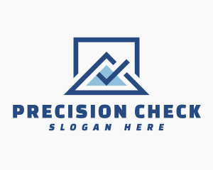 House Roof Check logo design