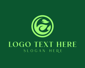 Leaf - Organic Agriculture Farm logo design