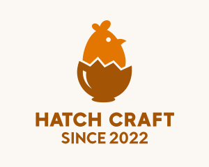 Hatch - Chicken Poultry Farm logo design