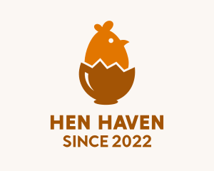 Hen - Chicken Poultry Farm logo design