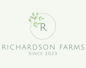 Organic Leaf Farming logo design