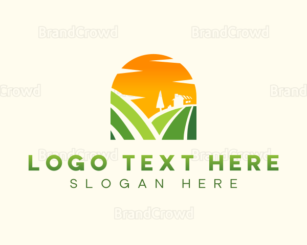 Landscaping Yard Garden Logo