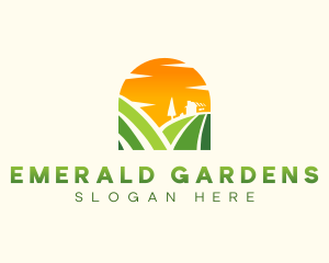 Landscaping Yard Garden logo design